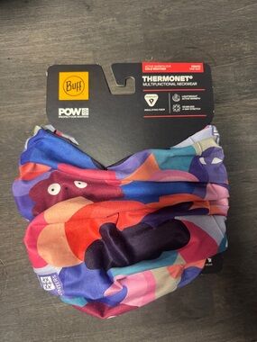 Buff Thermonet Kids Multifunctional Neckwear - Colorful Abstract Print